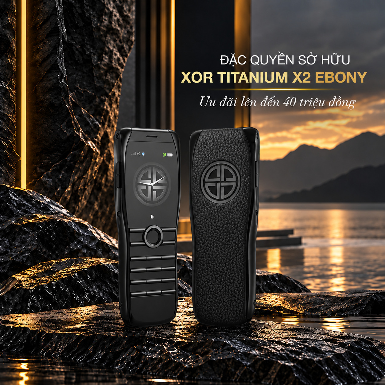 ƯU ĐÃI ĐẶC QUYỀN 40 TRIỆU DÀNH RIÊNG CHO DÒNG XOR TITANIUM X2 EBONY